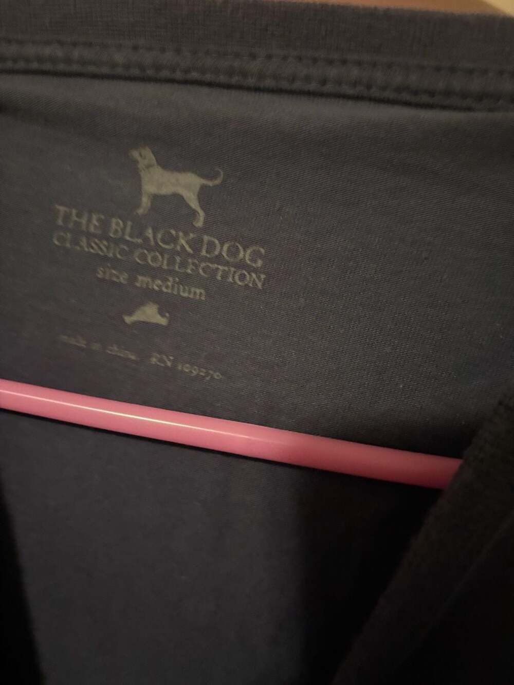 The Black Dog USA Established 1971 Long Sleeve Graphic T-Shirt Medium - Picture 3 of 4